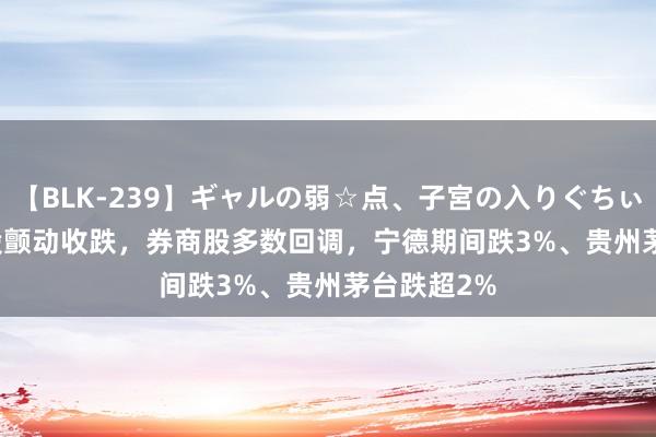 【BLK-239】ギャルの弱☆点、子宮の入りぐちぃ EMIRI A股颤动收跌，券商股多数回调，宁德期间跌3%、贵州茅台跌超2%